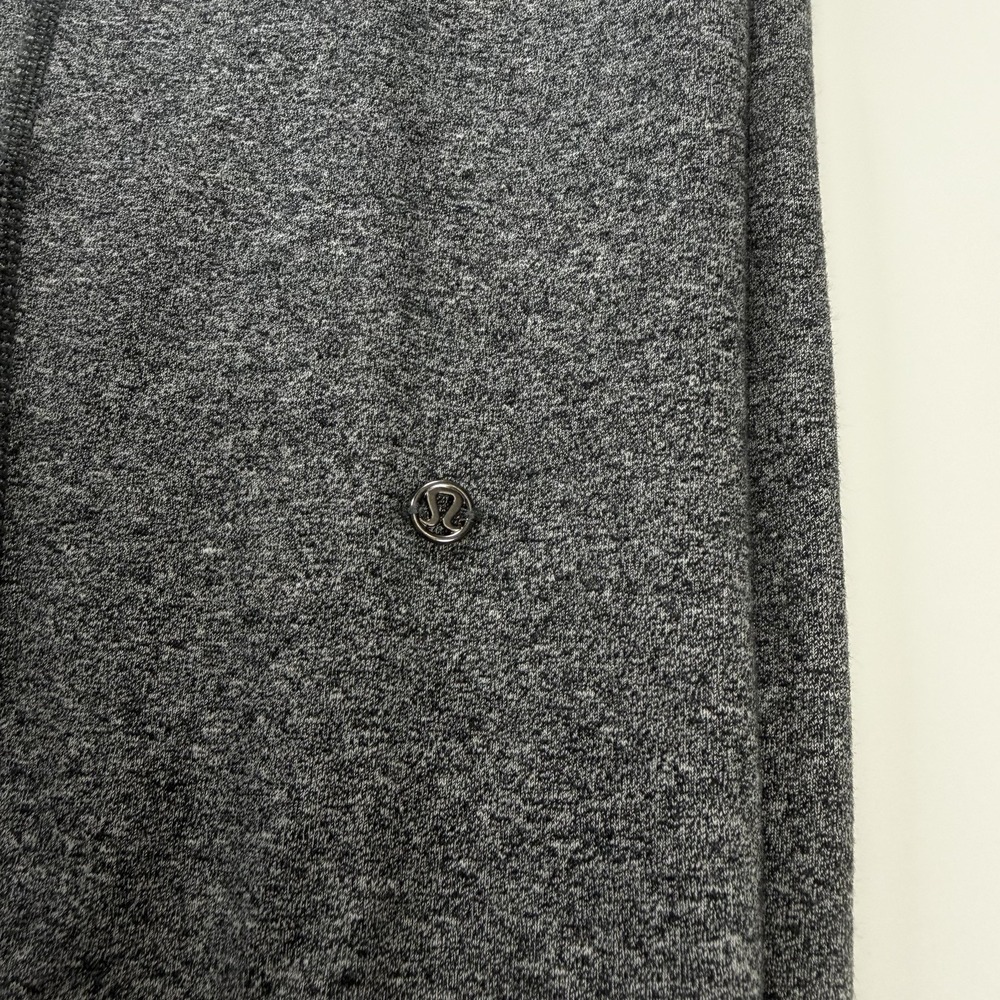 Lululemon Womens Jogger Pants Size 4 Gray Heathered Zip Back Pocket - Picture 10 of 15
